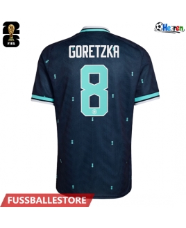 Günstige Deutschland Leon Goretzka #8 Auswärtstrikot WM 2026 Kurzarm